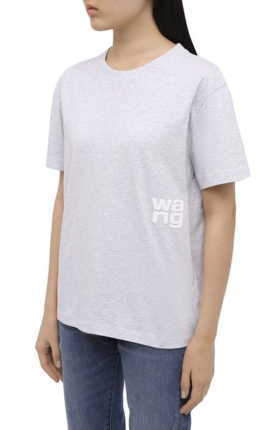 Хлопковая футболка ALEXANDERWANG.T, арт. 4CC1201152, фото 3