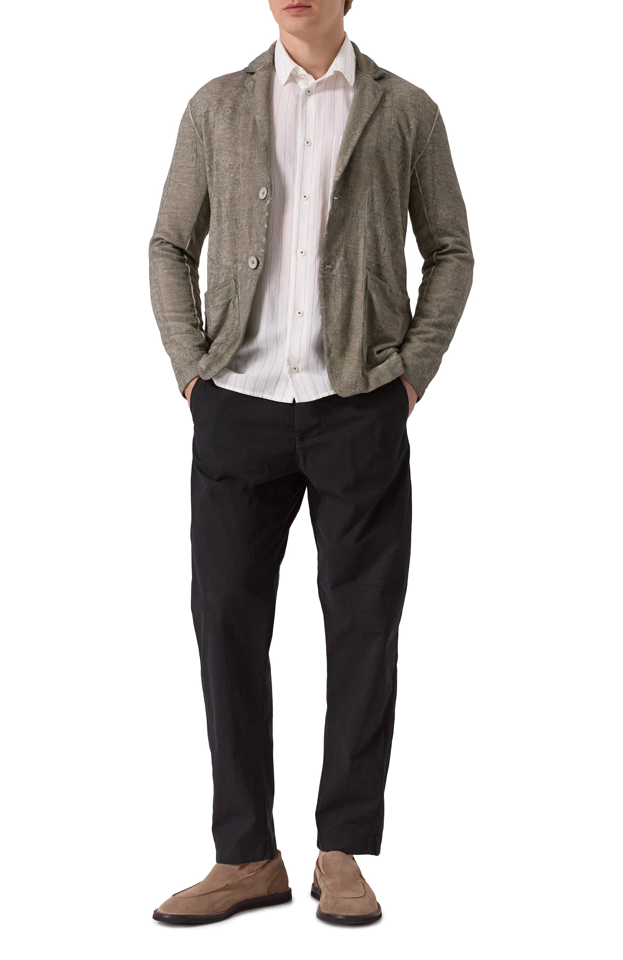 Хлопковые брюки TRANSIT, арт. CFUTRZG162, фото 2