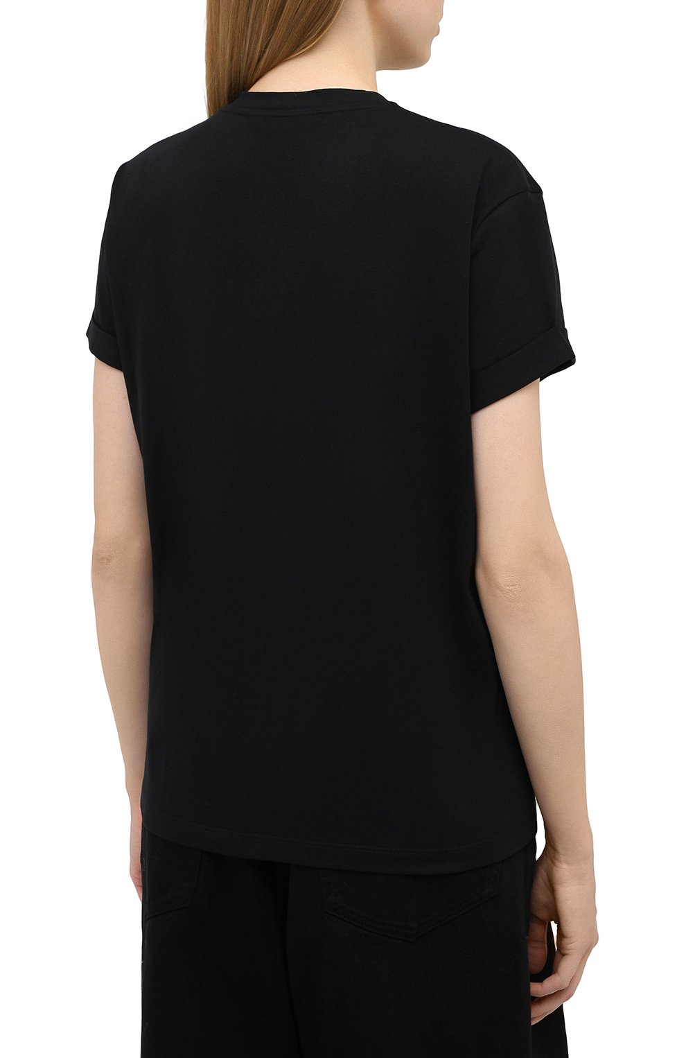 Хлопковая футболка STELLA MCCARTNEY, арт. 457142/S0W27, фото 4