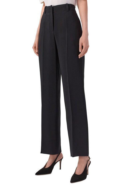 Брюки из вискозы HUGO 50554962 Чёрный  50554962 Фото 3