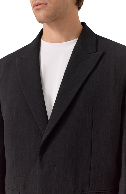 Шерстяной пиджак Juun.J JC5711P035 Чёрный  JC5711P035 Фото 7