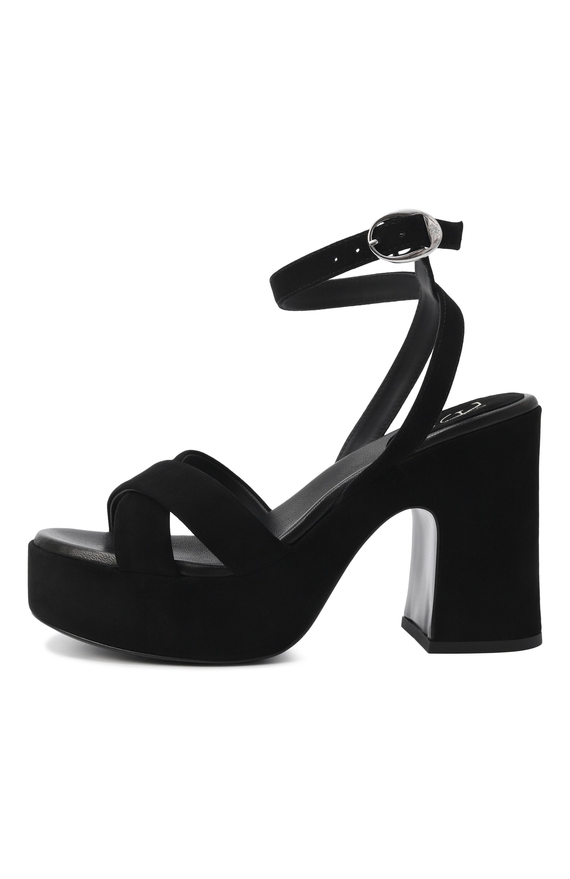 Замшевые босоножки FABI, арт. FD9271/CAM0SCI0NE, фото 4