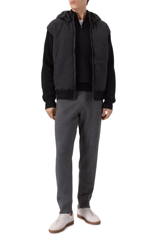 Комбинированный кардиган BOSS Orange 50548677 Чёрный  50548677 Фото 2