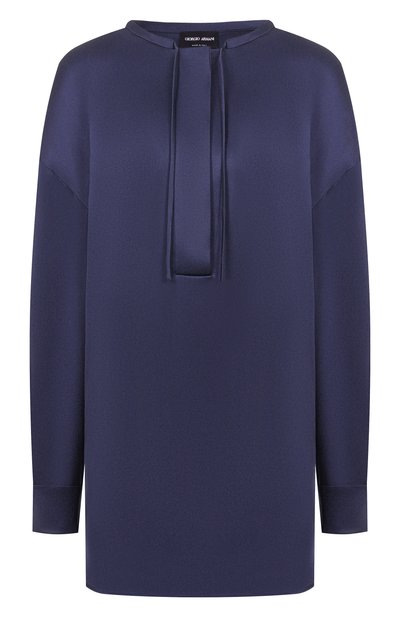 Женская атласная блузка GIORGIO ARMANI, арт. GW002564/TE10101
