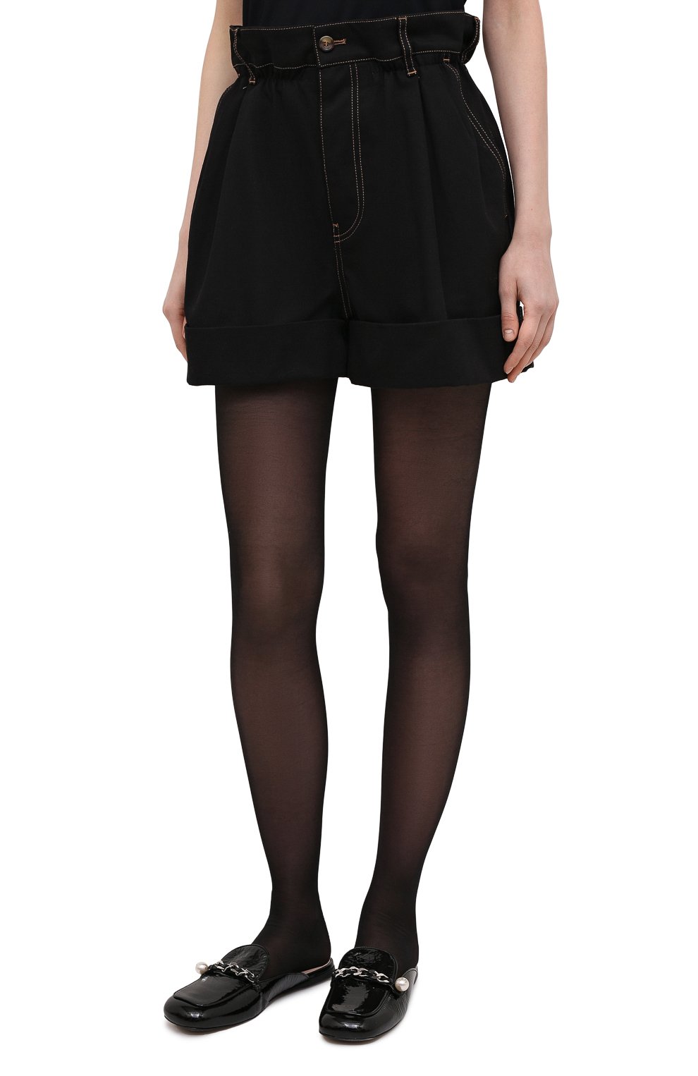 Джинсовые шорты MIU MIU, арт. MP1377-672-F0002, фото 3