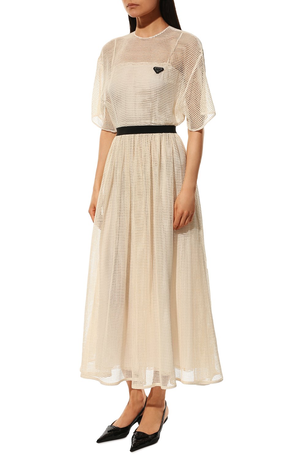 Хлопковое платье PRADA, арт. P3G48G-10JY-F0304-221, фото 3