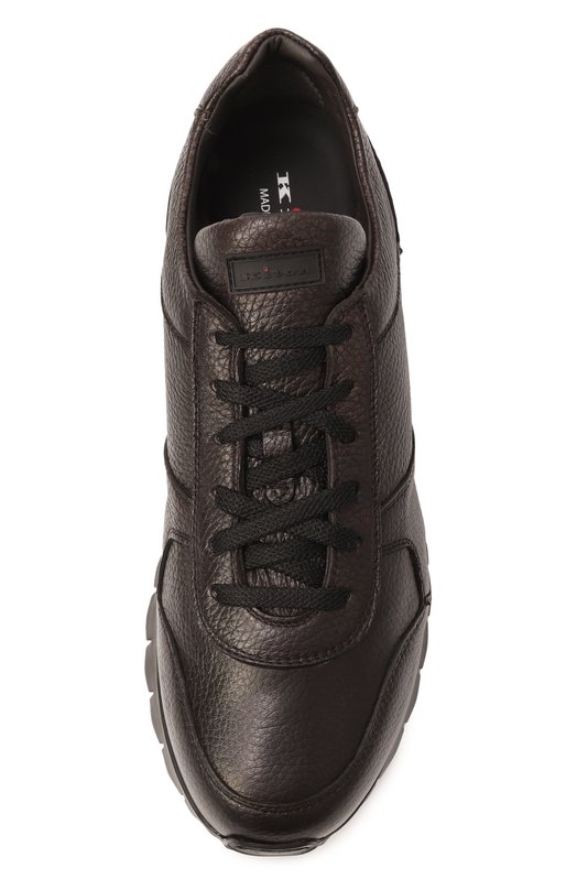 Кожаные кроссовки Kiton USSA114N0012601005 Коричневый  USSA114N0012601005 Фото 6