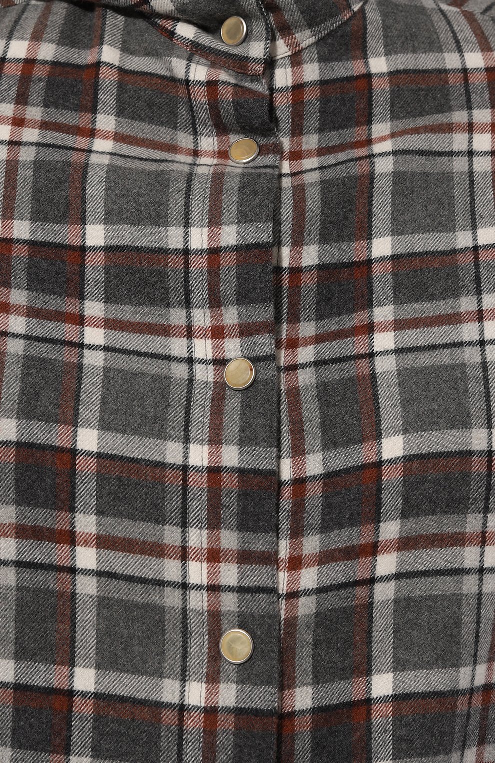 Хлопковая рубашка KITON, арт. D54435H0907107, фото 5