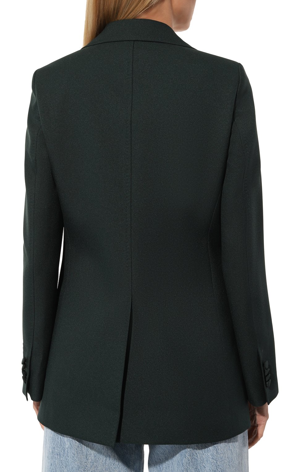 Жакет GUCCI темно-зеленого цвета по цене 285120 руб., арт. 619264 Z798C, фото 4 Жакет GUCCI, арт. 619264 Z798C, фото 4