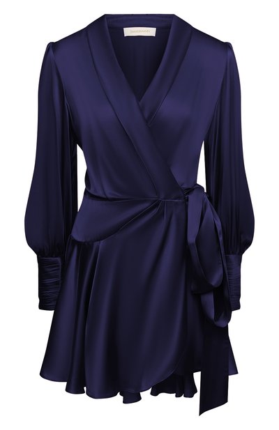 Женское атласное платье ZIMMERMANN, арт. 8067DRB0T