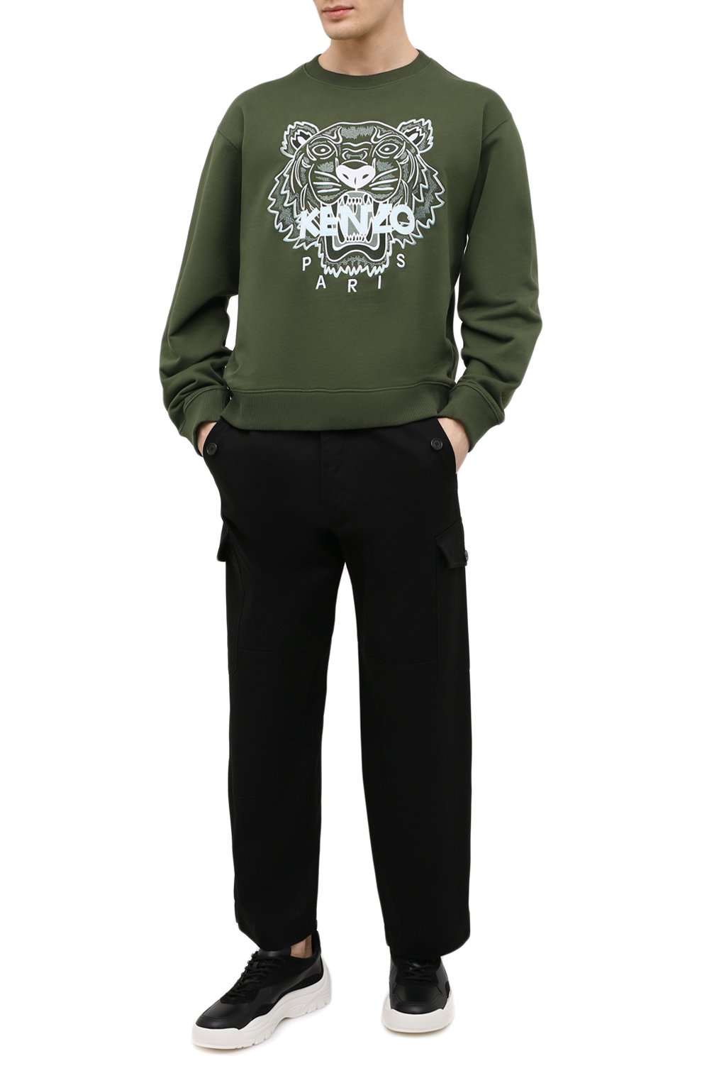 Хлопковый свитшот KENZO, арт. FB55SW1104XA, фото 2