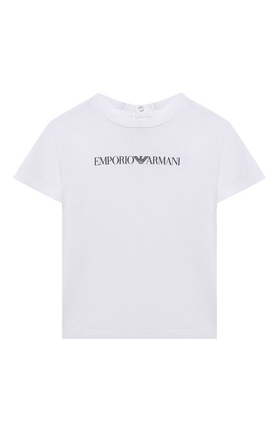 Хлопковая футболка EMPORIO ARMANI, арт. 8NHTN5/1JPZZ, фото 1