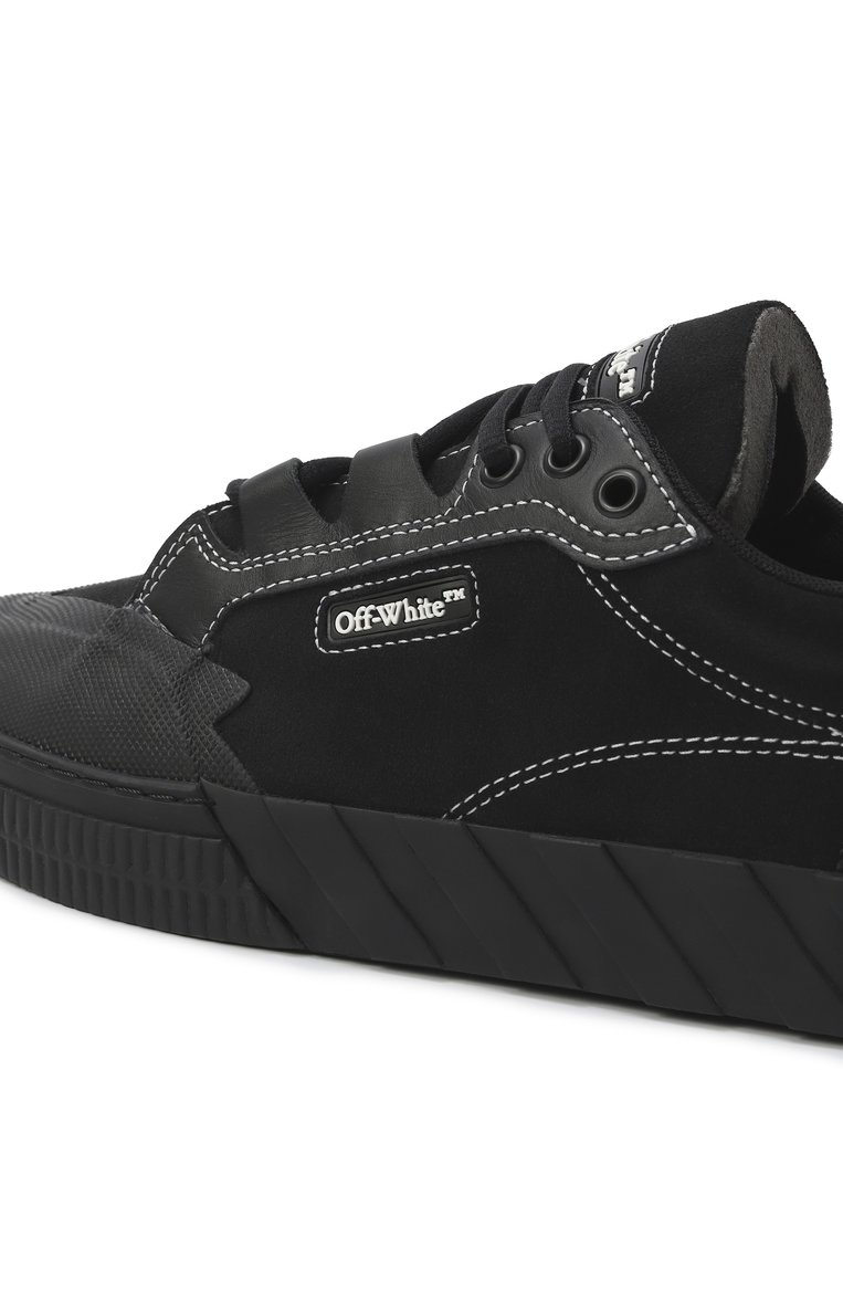 Замшевые кеды vulcanized 779 OFF-WHITE, арт. 0MIA296C99LEA001, фото 1
