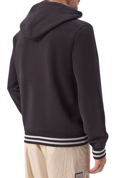 Хлопковое худи DOLCE & GABBANA черного цвета по цене 125500 руб., арт. G9BGPT/G7P0T, фото 4 Хлопковое худи DOLCE & GABBANA, арт. G9BGPT/G7P0T, фото 4