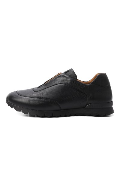 Кожаные кроссовки KITON, арт. USSA107N00126, фото 3