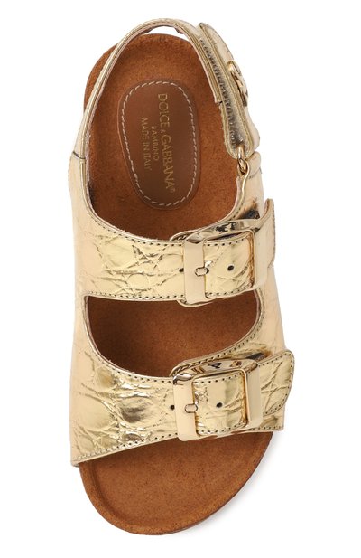 Кожаные сандалии DOLCE & GABBANA, арт. D11320/AU138/24-28, фото 4