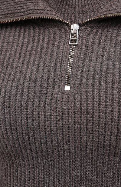 Шерстяной свитер JACQUEMUS коричневого цвета по цене 58700 руб., арт. 203KN53/200890, фото 5 Шерстяной свитер JACQUEMUS, арт. 203KN53/200890, фото 5