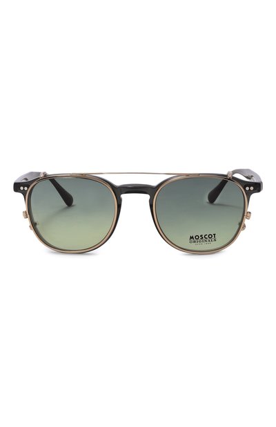 Оправа с клипоном MOSCOT серого цвета по цене 59950 руб., арт. ARTHUR DARK GREY/F0REST W00D CLIP, фото 4 Оправа с клипоном MOSCOT, арт. ARTHUR DARK GREY/F0REST W00D CLIP, фото 4