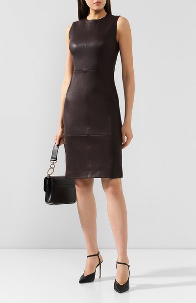 Кожаное платье VINCE, арт. V609250998, фото 2