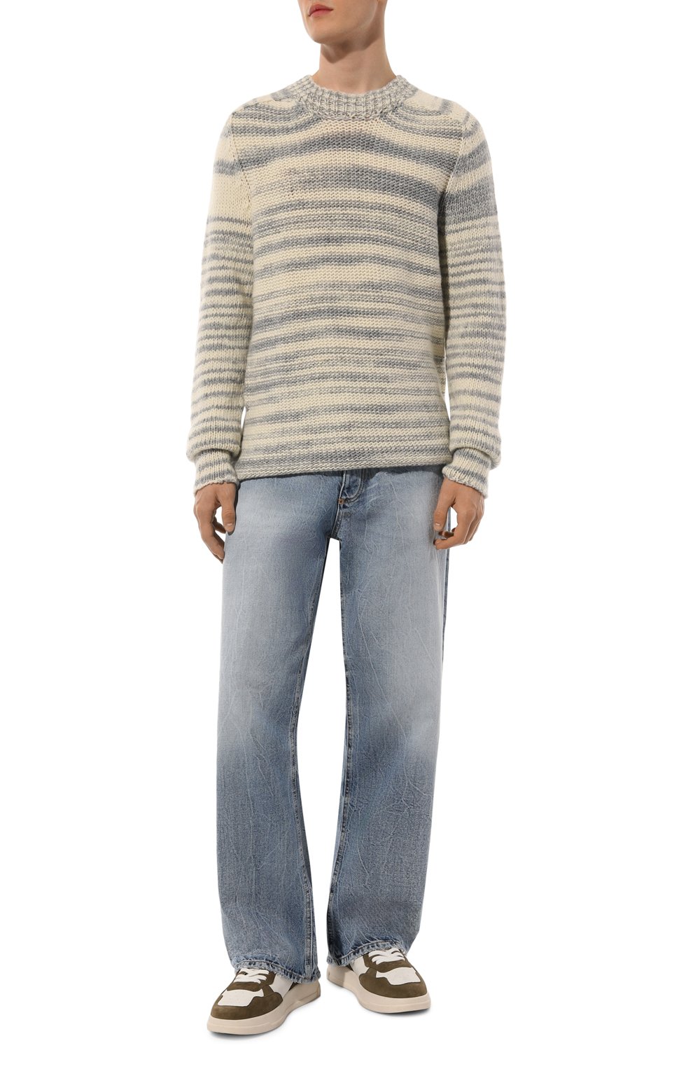 Джинсы ICON DENIM LA синего цвета по цене 25750 руб., арт. WILL/ID8820, фото 2 Джинсы ICON DENIM LA, арт. WILL/ID8820, фото 2