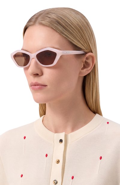 Солнцезащитные очки jacquemus x linda farrow JACQUEMUS, арт. JAC42C12SUN/AMAC001, фото 2