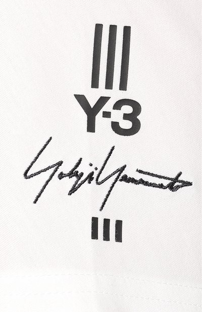 Хлопковая футболка Y-3, арт. DY7183/W, фото 5