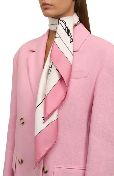 Шелковый платок MOSCHINO, арт. A9350/8265, фото 3