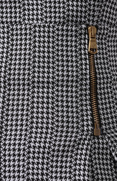 Хлопковая юбка VERSACE черно-белого цвета по цене 82550 руб., арт. A82183/A228558, фото 5 Хлопковая юбка VERSACE, арт. A82183/A228558, фото 5