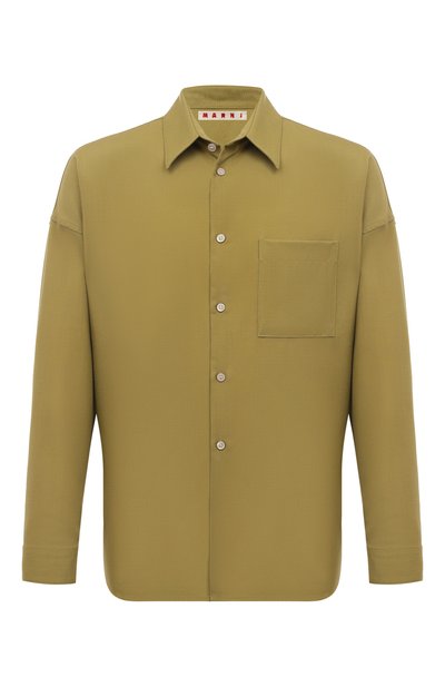 Мужская шерстяная рубашка MARNI, арт. CUMU0061A3/TW839