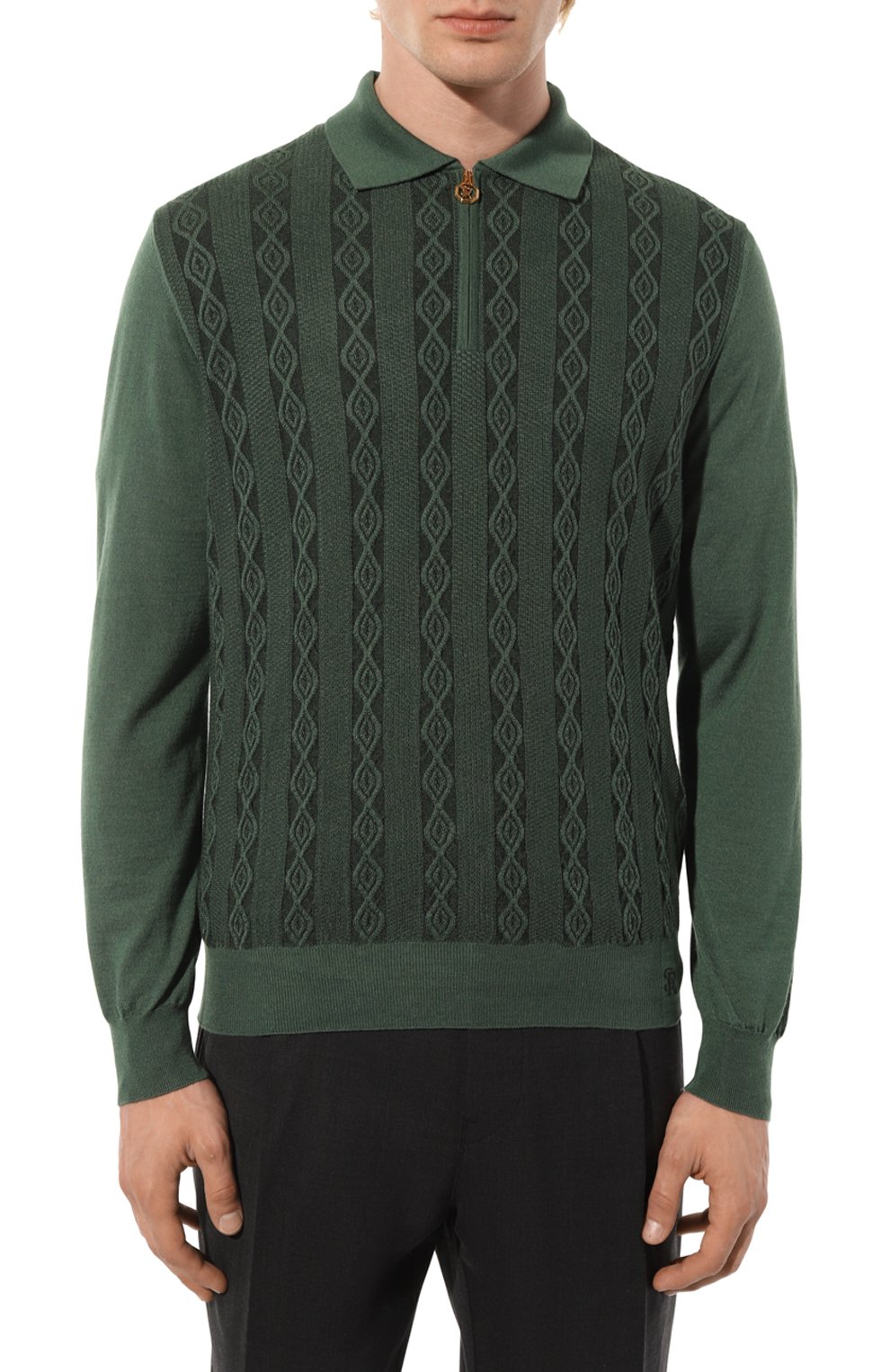 Поло из шерсти и шелка STEFANO RICCI, арт. KE08000P30/E23370, фото 3