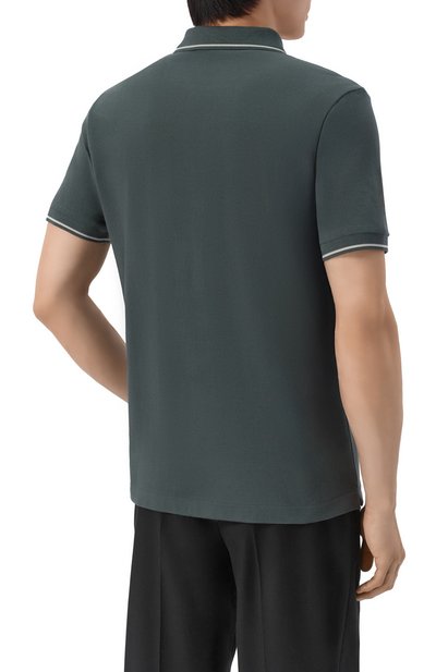 Хлопковое поло CORNELIANI, арт. 27G573/2725043, фото 4