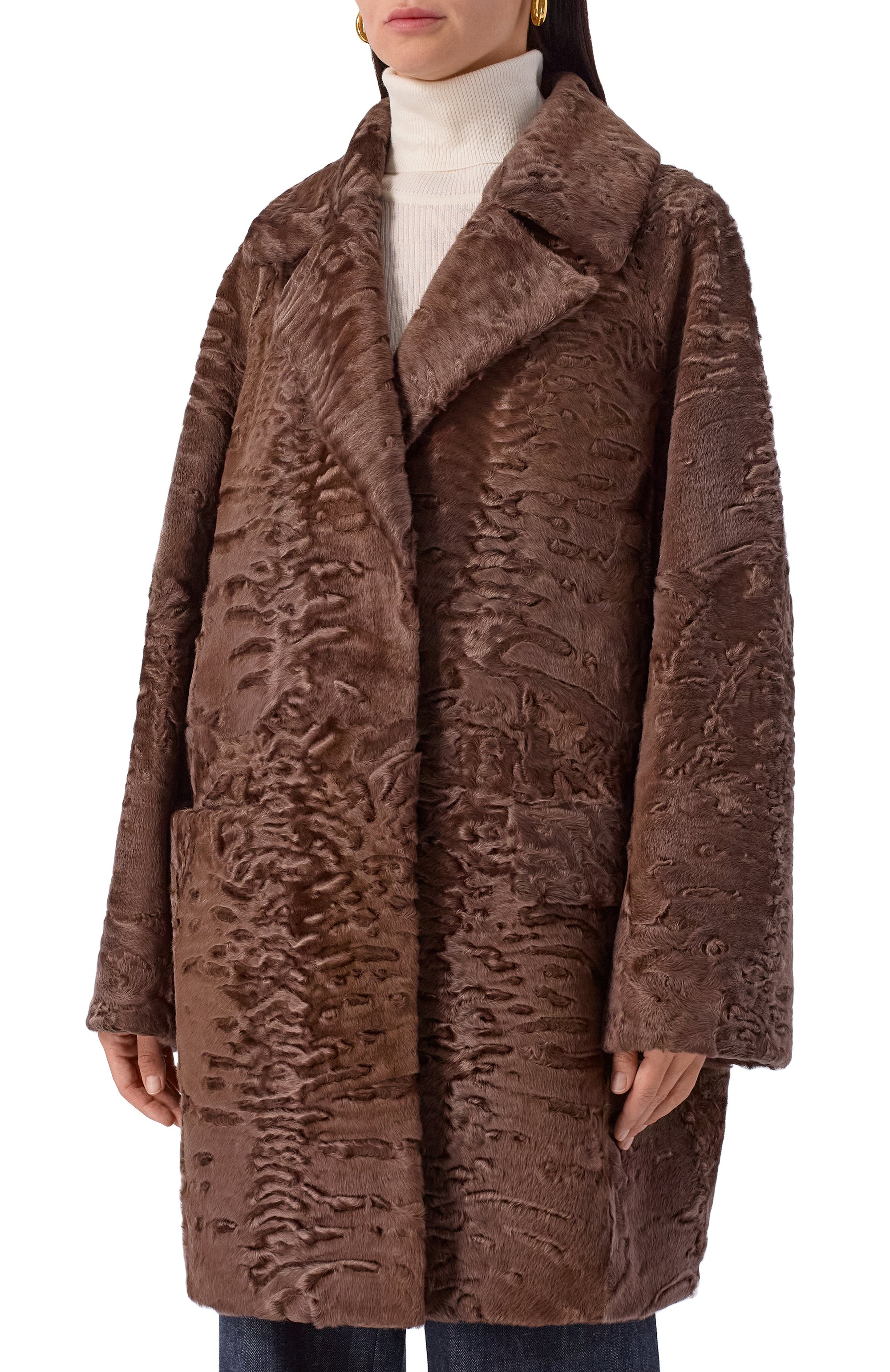 Шуба из каракульчи VICTORIA KUSENKOVA, арт. 727100003582, фото 3