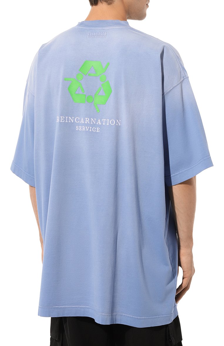 Хлопковая футболка VETEMENTS, арт. UE54TR150N, фото 1