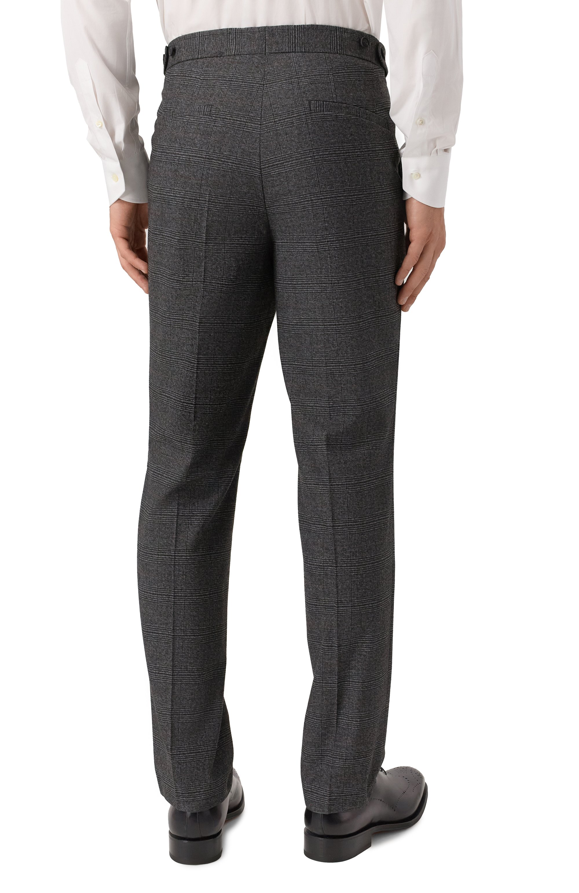 Костюм-тройка HUGO серого цвета по цене 87100 руб., арт. 50528361, фото 7 Костюм-тройка HUGO, арт. 50528361, фото 7