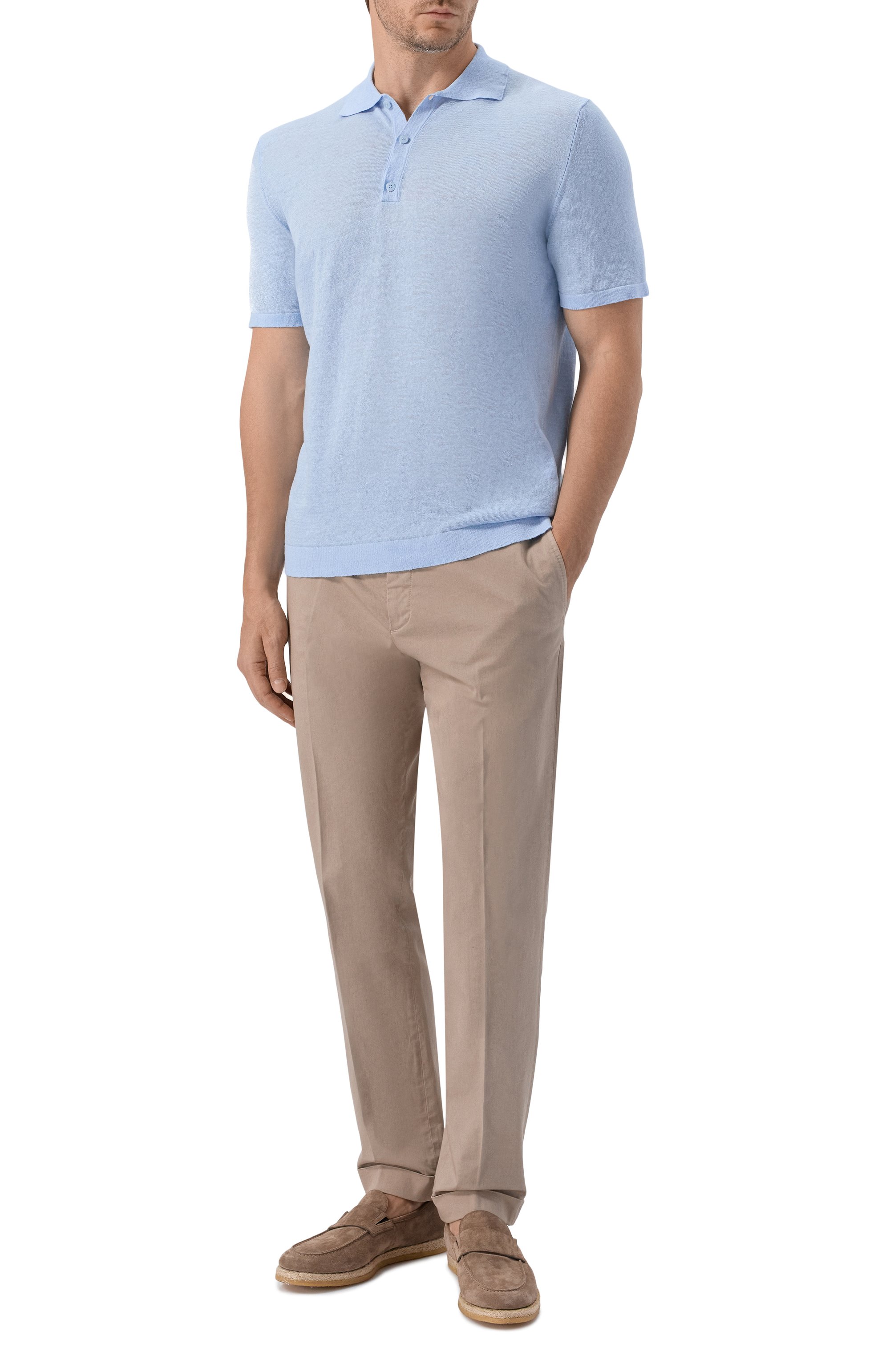 Поло изо льна и хлопка INLINUM, арт. PUTRI/SINAI, фото 2