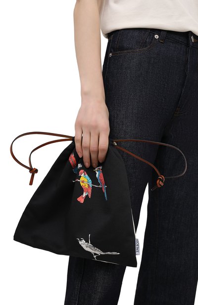 Клатч drawstring small loewe x paula's ibiza LOEWE, арт. C822057X08, фото 2
