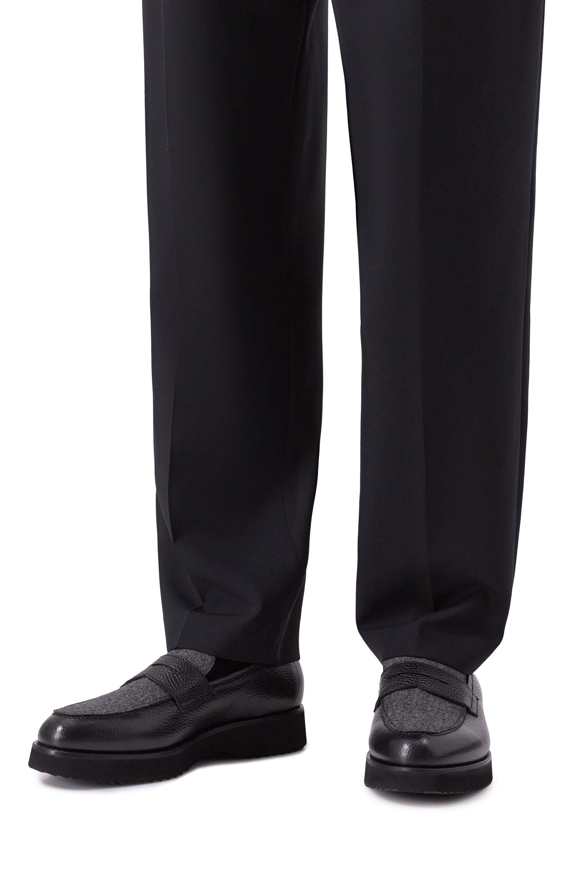 Комбинированные пенни-лоферы DOUCAL'S, арт. DU3465DAK0PT208N, фото 3