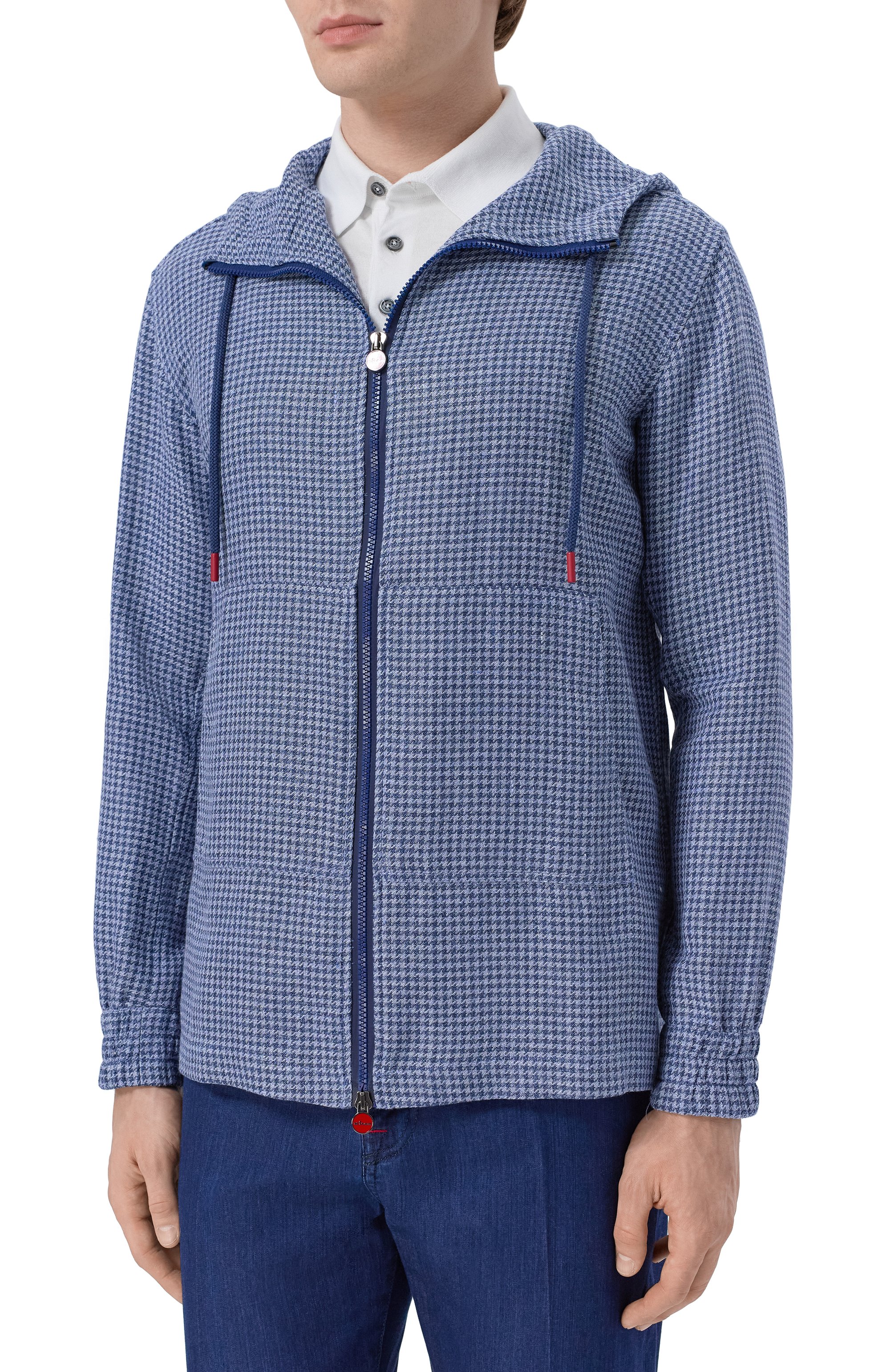 Куртка-рубашка изо льна и шелка KITON, арт. UMC010K0631G, фото 3