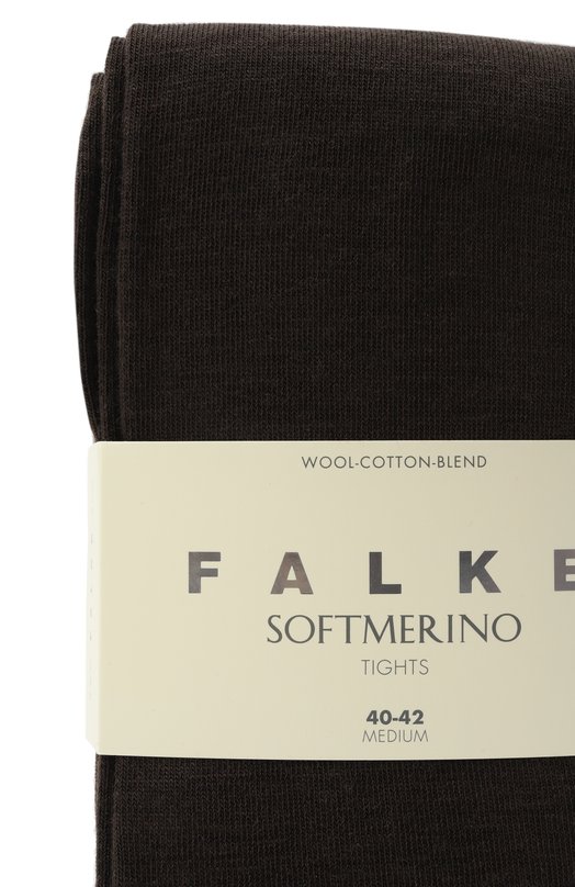 Колготки из шерсти и хлопка Falke 48425 Коричневый  48425 Фото 2