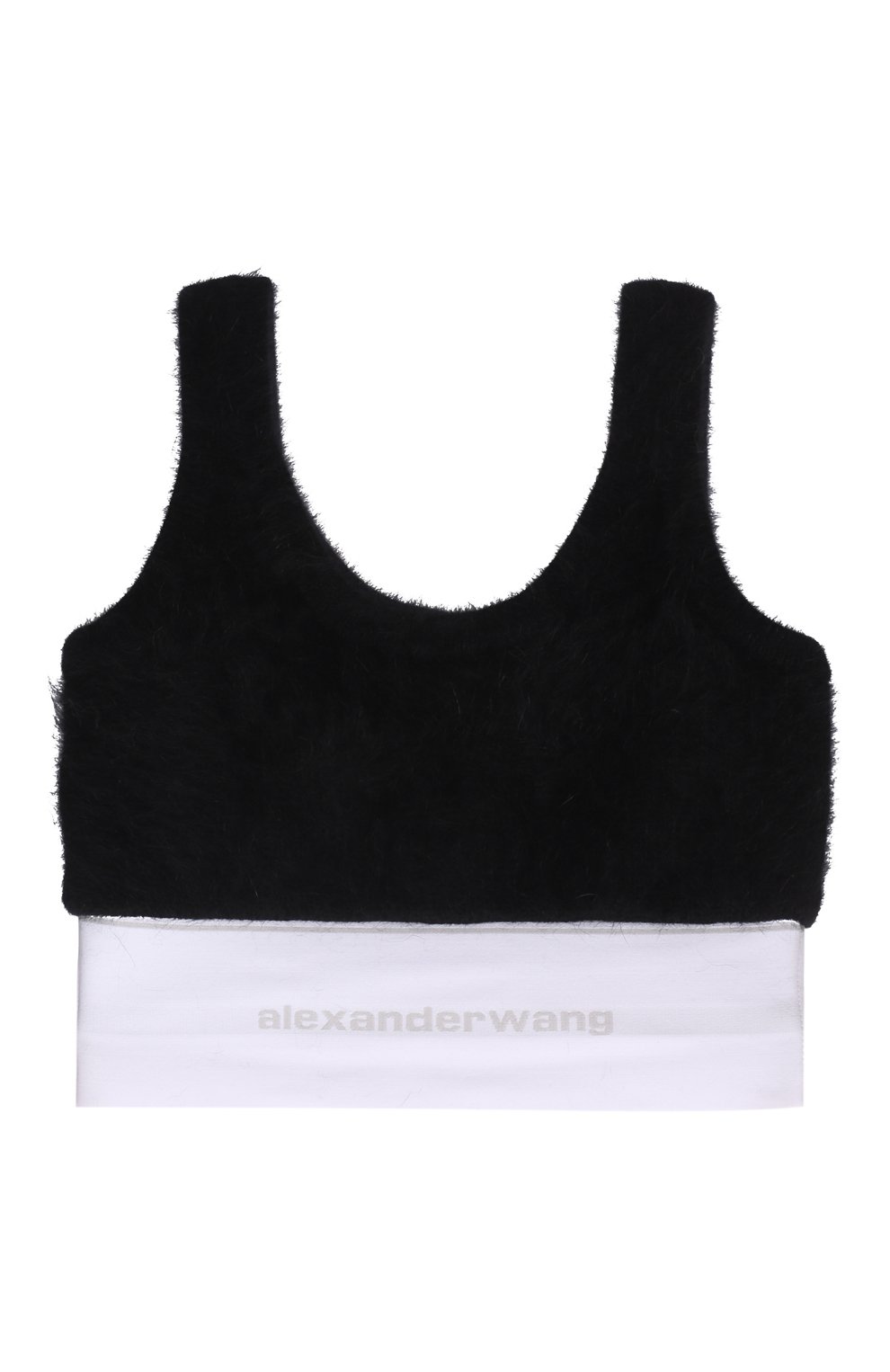 Шерстяной бра-топ ALEXANDER WANG черного цвета по цене 49150 руб., арт. 1KC4211044, фото 1 Шерстяной бра-топ ALEXANDER WANG, арт. 1KC4211044, фото 1
