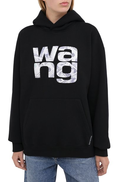 Хлопковое худи ALEXANDER WANG, арт. UCC2201018, фото 3