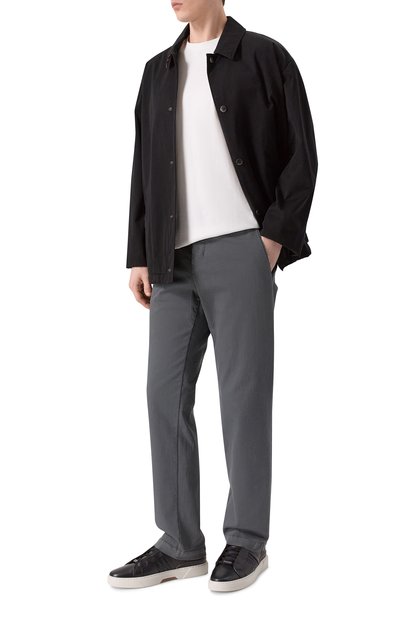 Кожаные кеды gary BOSS, арт. 50555667, фото 2