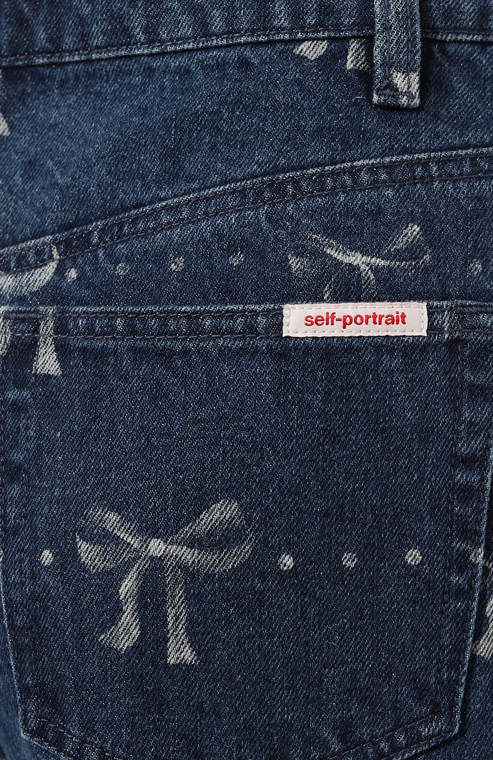 Джинсы SELF-PORTRAIT, арт. AW24-803P-BL, фото 5