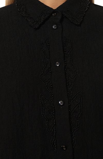 Блузка из шерсти и хлопка AKHMADULLINA, арт. 1225.2BL618/WC713, фото 5