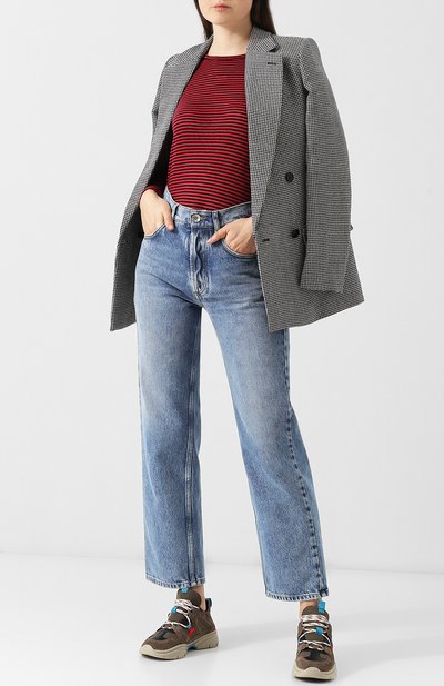 Лонгслив из смеси хлопка и льна ISABEL MARANT ETOILE, арт. TS0404-00M006E/KAAR0N, фото 2
