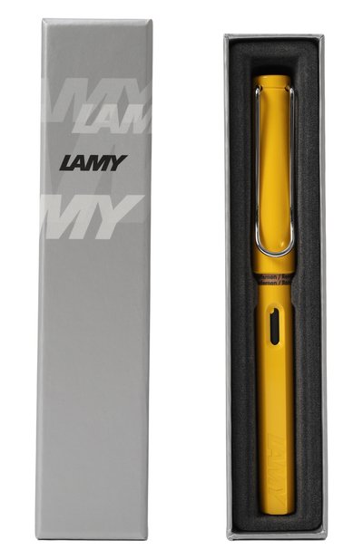 Перьевая ручка 018 safari LAMY желтого цвета по цене 3810 руб., арт. 4000214, фото 5 Перьевая ручка 018 safari LAMY, арт. 4000214, фото 5