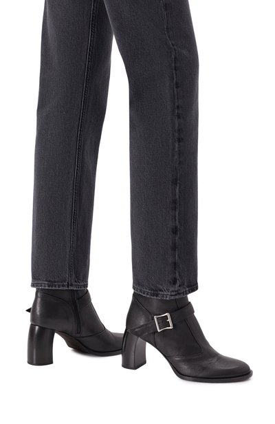 Кожаные ботильоны klarissa ANN DEMEULEMEESTER, арт. B0014400/LT183, фото 2