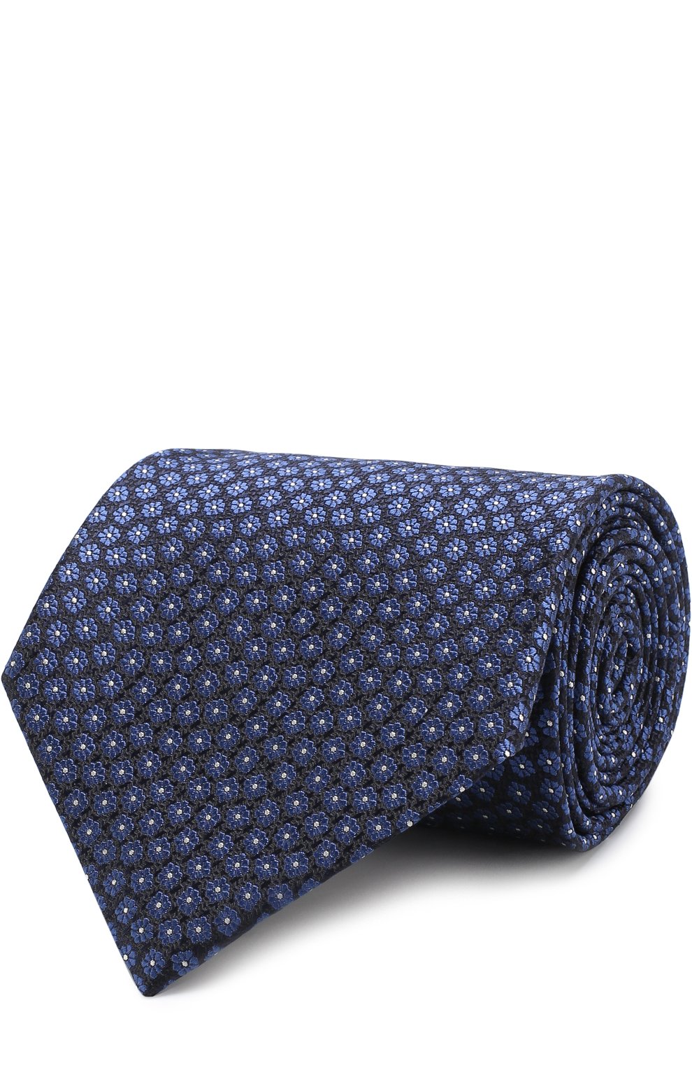 Шелковый галстук с узором ZEGNA, арт. Z3E37/1XW, фото 1