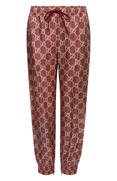 Женские шелковые джоггеры GUCCI, арт. 625005/XJCL5