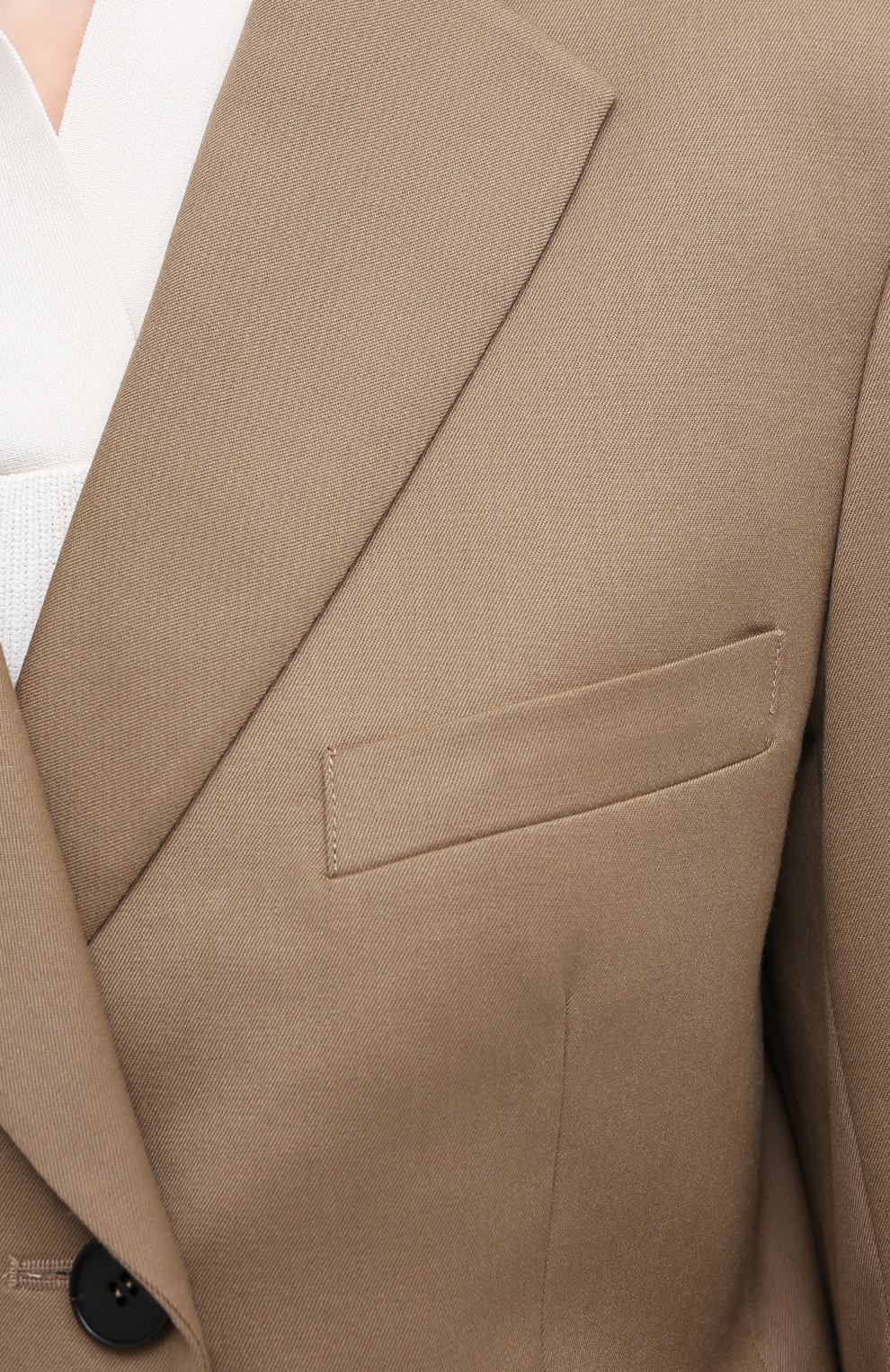 Шерстяной жакет LOW CLASSIC, арт. L0W20FW_BZ11BE, фото 5